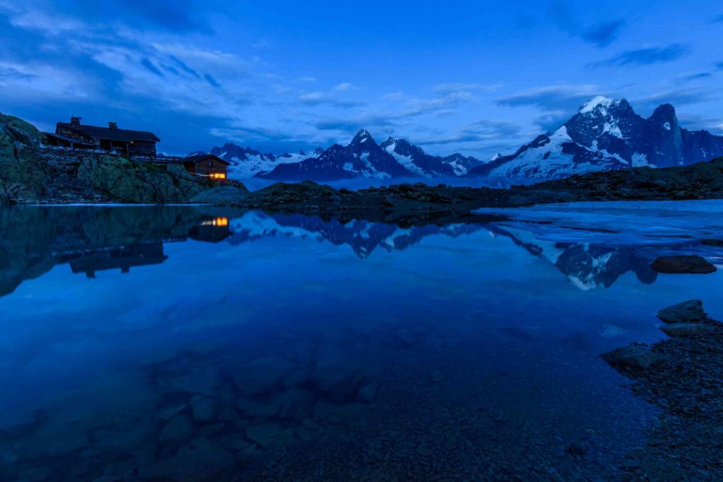 Lac Blanc Refuge (2352m), Massif du Mont Blanc
