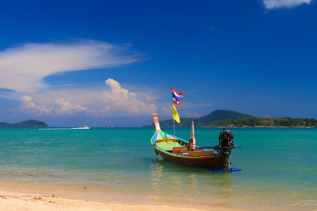 Boat in Phuket Thailand
